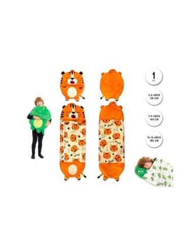 Saco para dormir con cojín tigre