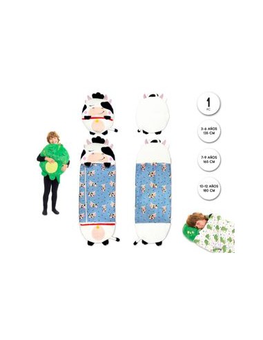 Saco para dormir con cojin vaca