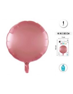 12 pack globos foil redondos