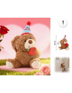 Oso de cumpleaños 25cm