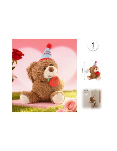 Oso de cumpleaños 25cm