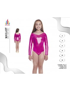 MAILLOT FUCSIA METAL INF